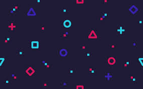 Video game button icons vector image.